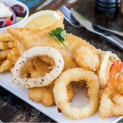 Cooked Seafood Platter for 1